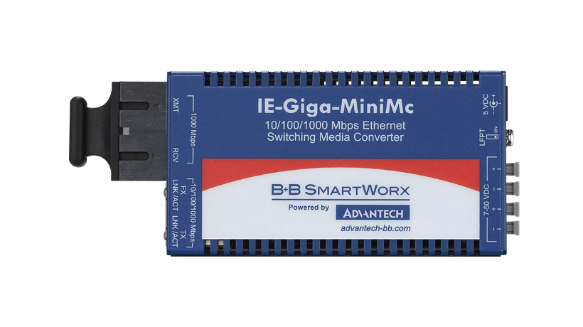 IMC-370I-SM-B - Mini Hardened Media Converter, 1000Mbps, Single Mode ...